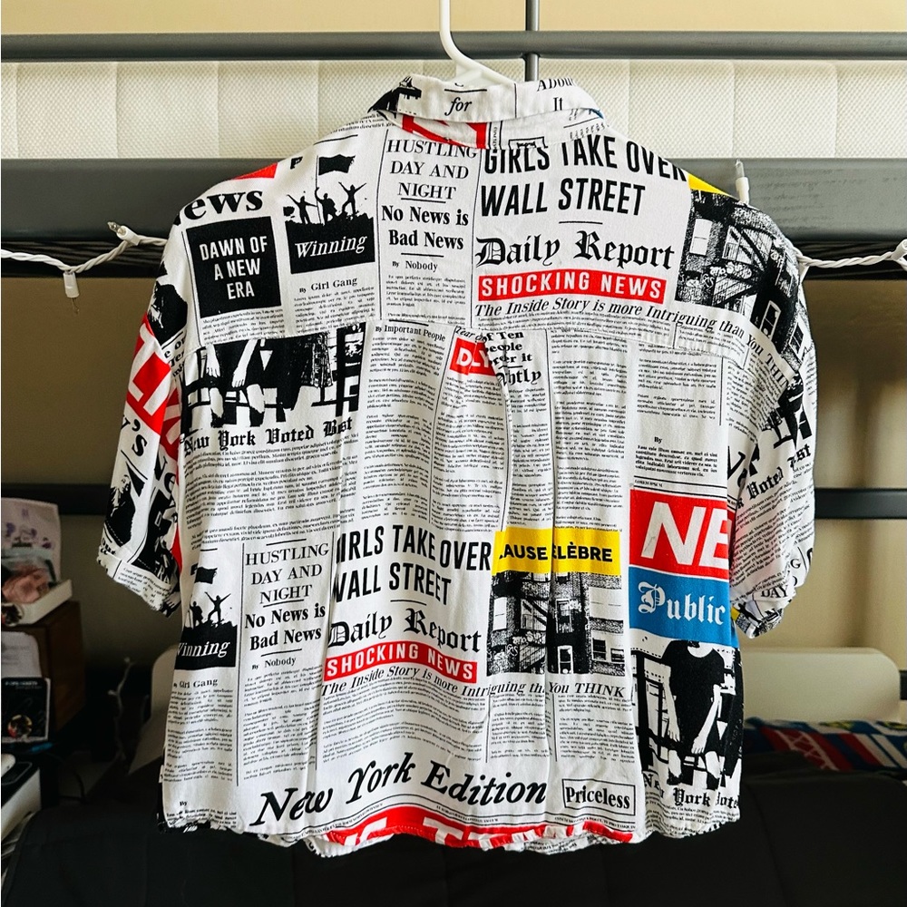 Women’s crop shirt